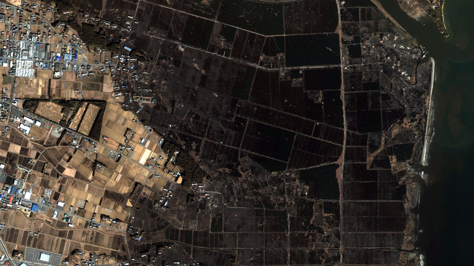 Haranomachi in Minamisoma (after disaster)